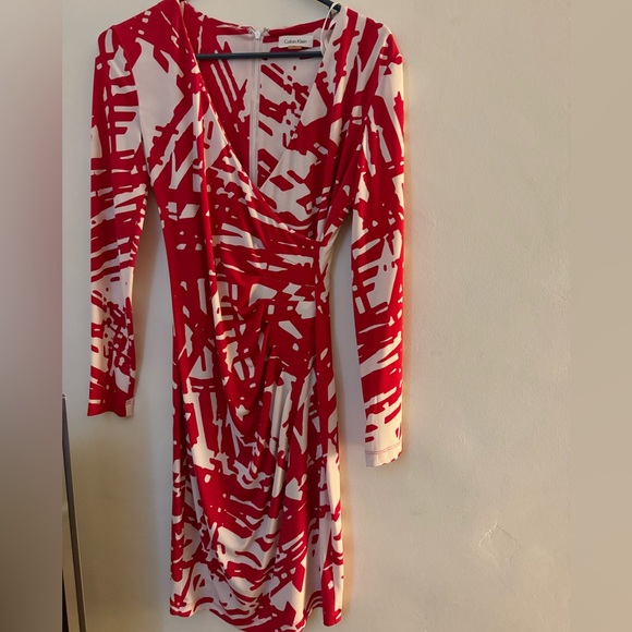 Designer Calvin Klein Wrap Dress New Without Tags - Picture 4 of 7
